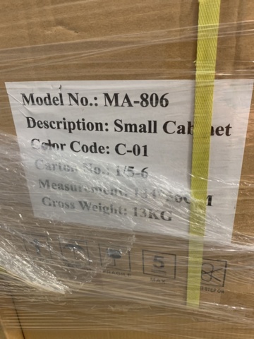 1326099-8 Washbasin cabinet with mirror