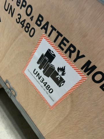 1326002-7 Batteri Rosen lagring energystorage powerwall 9.6 kWh
