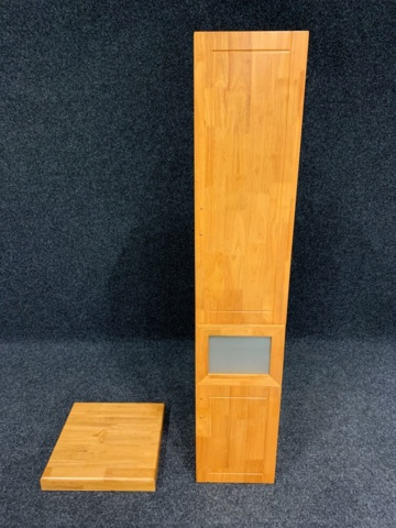 1326173-1 Natural revolving wardrobe