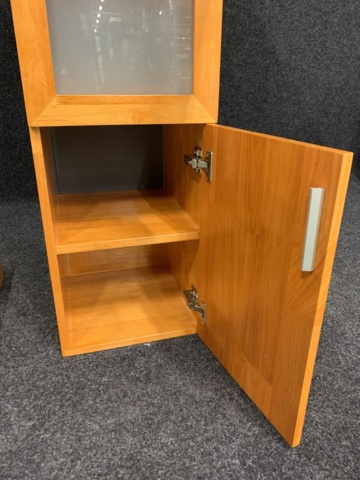 1326173-6 Natural revolving wardrobe