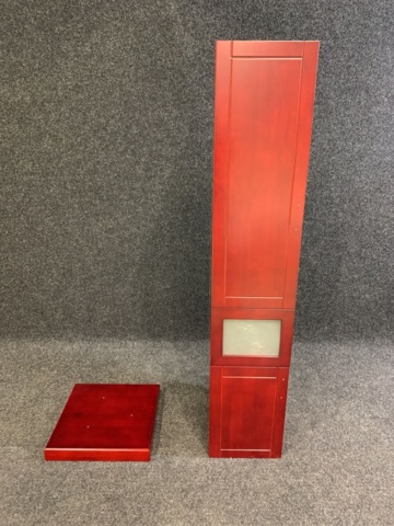 1326183-1 Snurrgarderob mörk Cherry