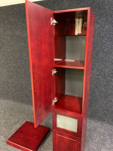 1326183-5 Snurrgarderob mörk Cherry