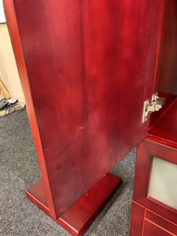 1326183-6 Snurrgarderob mörk Cherry