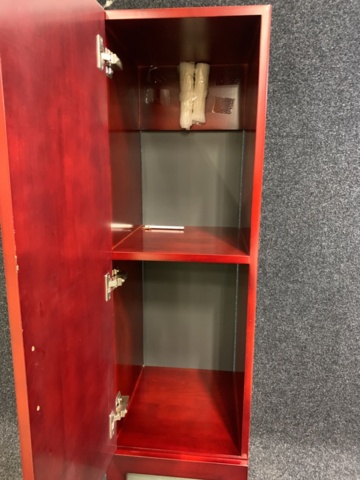 1326183-7 Snurrgarderob mörk Cherry