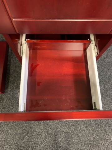 1326183-9 Snurrgarderob mörk Cherry