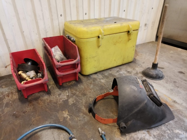 1289256-12 Welding tables, electrode heaters and electrodes