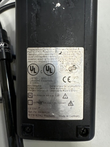 1324690-3 WTW LF 330, conductivity meter