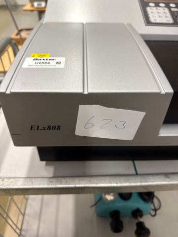 1324623-4 ELx808 Absorbance Microplate Reader from BioTek (Charles River).