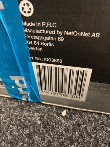 1326599-3 Floor stand for 32-65" TV Andersson ATS (white)
