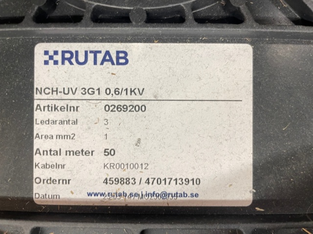 1316380-8 Cable drums 20's with mixed cable