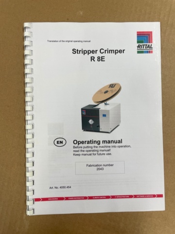 1316382-3 Kabelskopress Rittal crimpautomat R8E