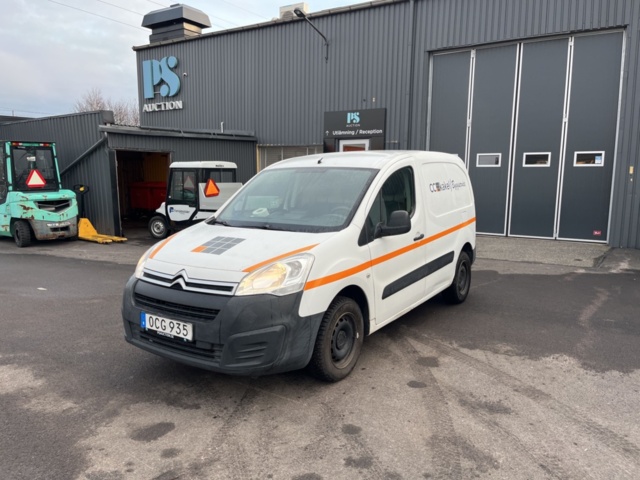 1277120-1 Citroën Berlingo Van Increased Payload 1.6 BlueHDi 75 8v Manuell, 75hk -2016