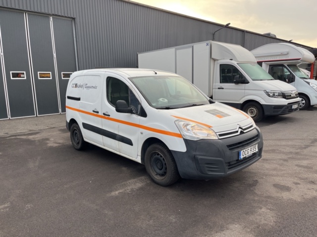 1277120-2 Citroën Berlingo Van Increased Payload 1.6 BlueHDi 75 8v Manuell, 75hk -2016