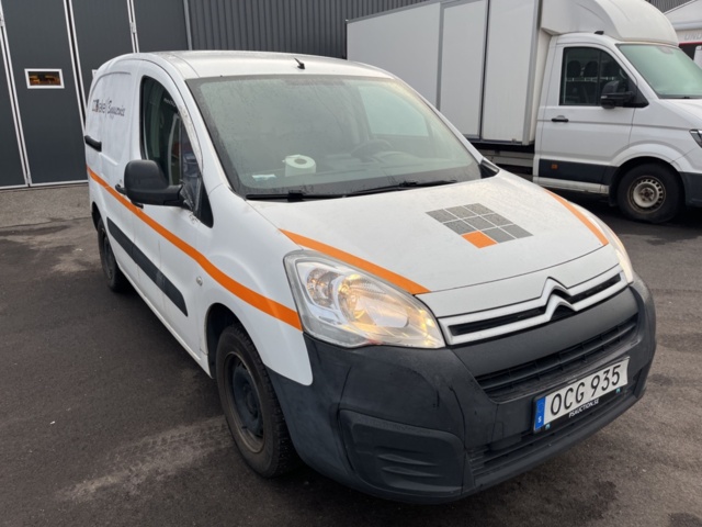 1277120-17 Citroën Berlingo Van Increased Payload 1.6 BlueHDi 75 8v Manuell, 75hk -2016