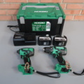 1327100-1 Tool kit HiKOKI KC18DBSL with 18V 2 x 5.0 Ah batteries & charger