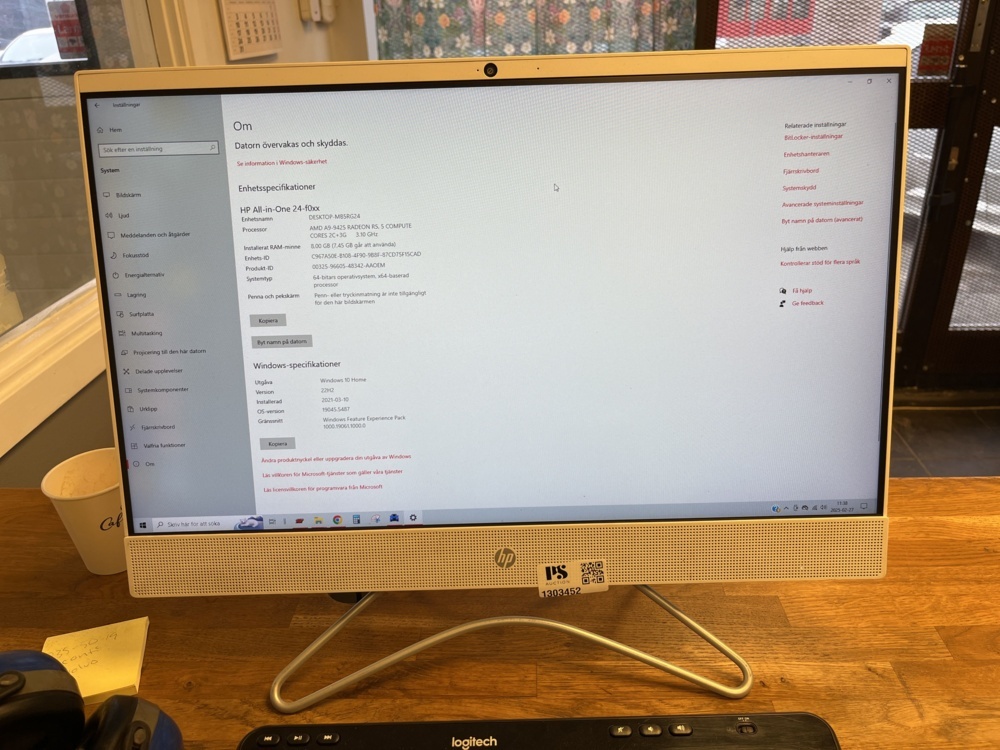 All-in-one PC HP 24-f0xx | PS Auction