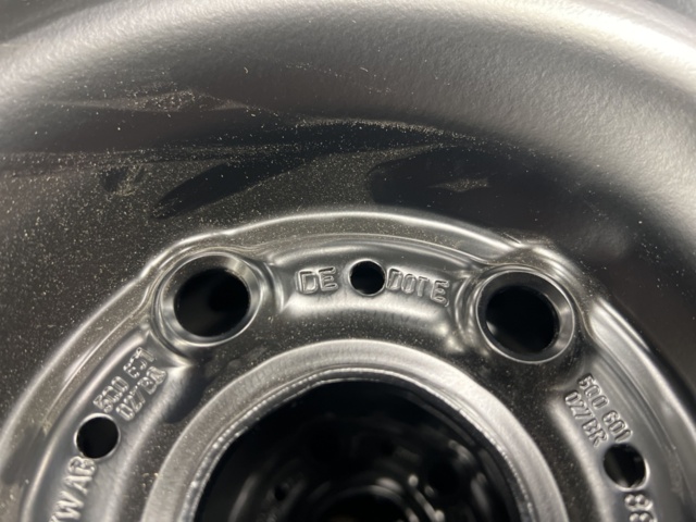 1327589-9 Tires on steel rims, Goodyear 205/55 R16