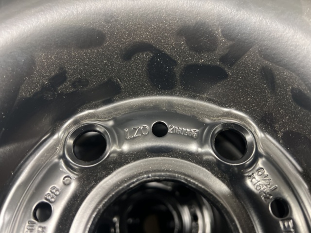 1327589-11 Tires on steel rims, Goodyear 205/55 R16