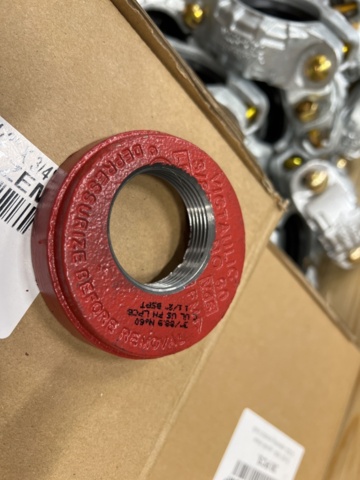 1327631-11 Lot of parts for sprinkler systems, Victaulic