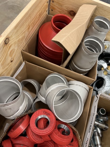 1327631-20 Lot of parts for sprinkler systems, Victaulic