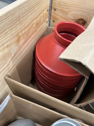 1327631-22 Lot of parts for sprinkler systems, Victaulic