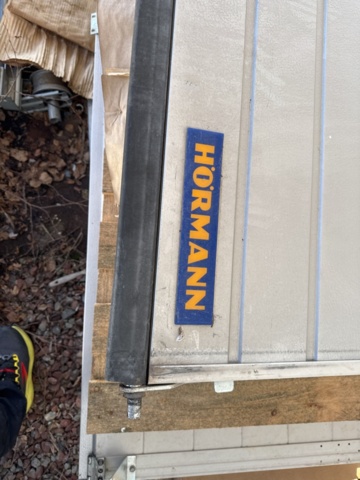 1320951-2 Garage doors Hörman 2 pcs with windows