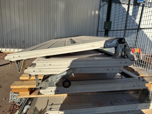 1320951-7 Garage doors Hörman 2 pcs with windows