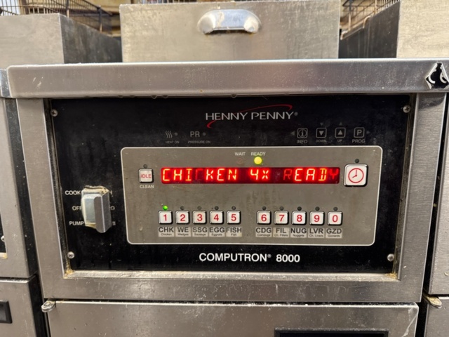 1316441-4 Pressure fryers Henny Penny Computron 8000, 3pcs