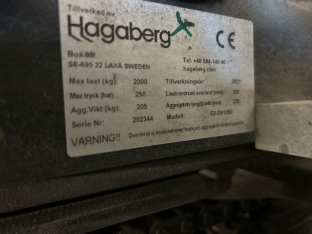 1286498-45 Motviktstruck - Linde E16-02 EVO -2021