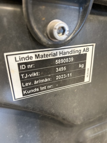 1286501-36 Motviktstruck - Linde E16 PH-02 -2023