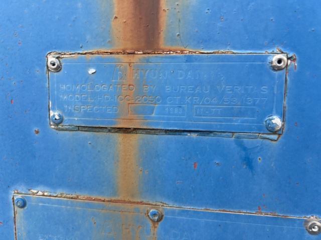 1325347-8 Container 20 feet - Hyun Dai HD-ICC-2050 -1983