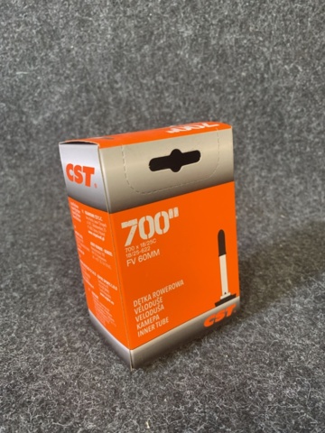1328413-3 16 bicycle tubes CST 700x18/25C, FV 60mm