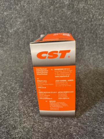 1328413-4 16 bicycle tubes CST 700x18/25C, FV 60mm