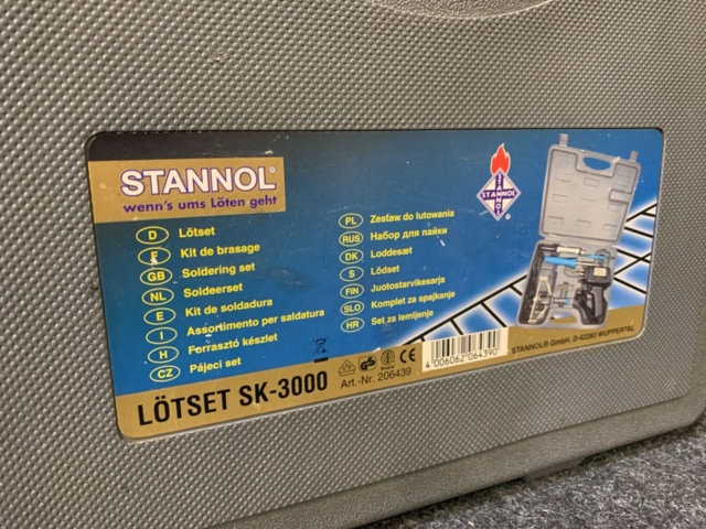 1328429-3 Soldering iron set Stannol SK-3000