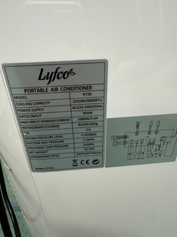 1328489-2 Lyfco air conditioning, KY26