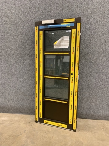 1328620-14 Aluminum door NorDan Sapa 2086, 9x21