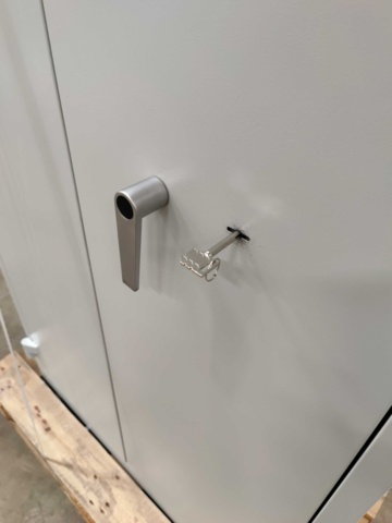 1325130-4 Fire-insulated filing cabinet Nivex 1950x930x520 mm, key lock