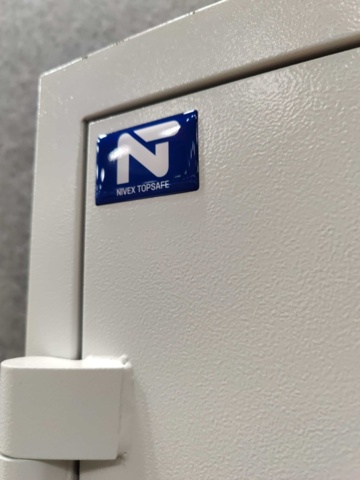 1325130-6 Fire-insulated filing cabinet Nivex 1950x930x520 mm, key lock