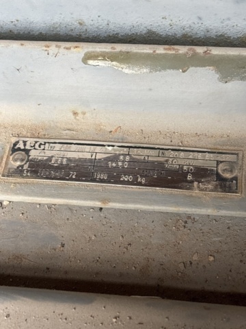 1136808-6 Electric motor AEG 30kW