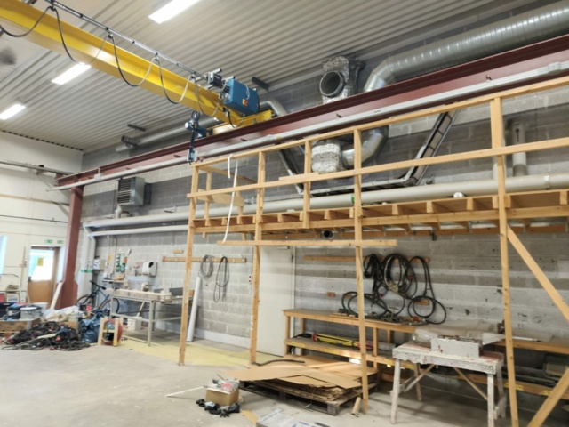 1289408-3 Travers Demag 2-ton ink. åkbana