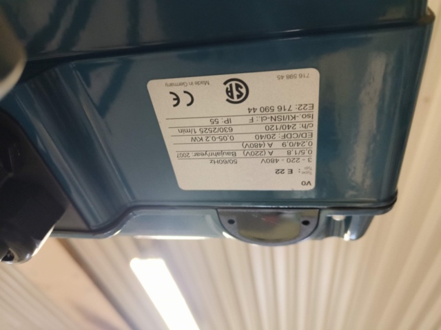 1289408-9 Travers Demag 2-ton ink. åkbana