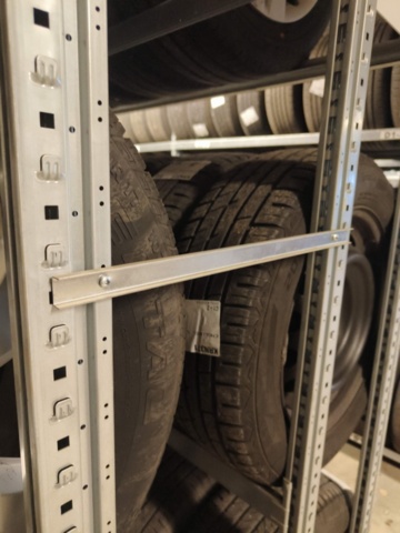 1289425-6 Sju sektioner däckställ