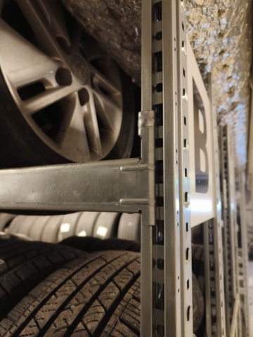 1289425-7 Sju sektioner däckställ