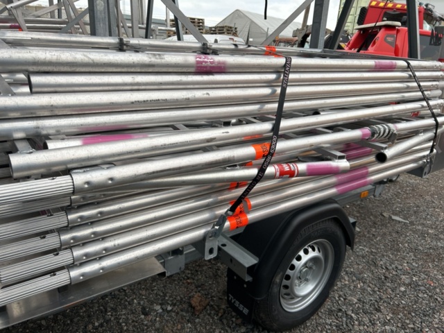 1286482-9 Ställningstrailer med Altrad villapaket 3 - Tysse 1300kg -2023