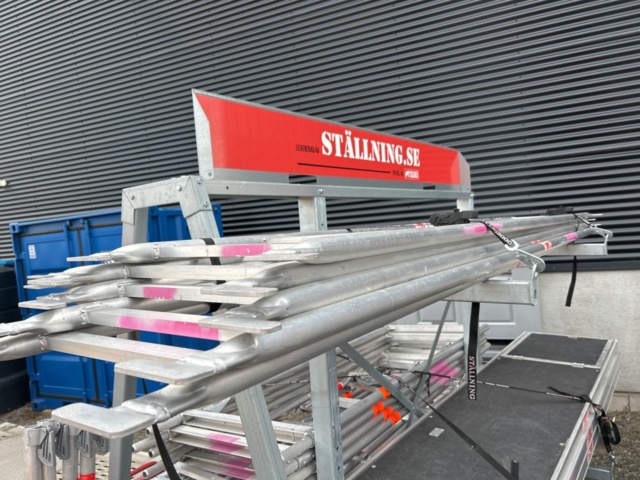 1286482-12 Ställningstrailer med Altrad villapaket 3 - Tysse 1300kg -2023