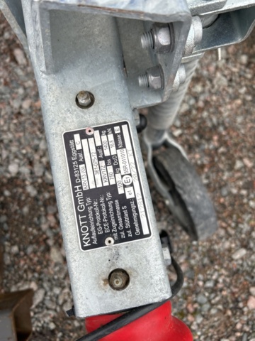 1286483-18 Ställningstrailer med Altrad villapaket 3 - Tysse 1300kg -2023