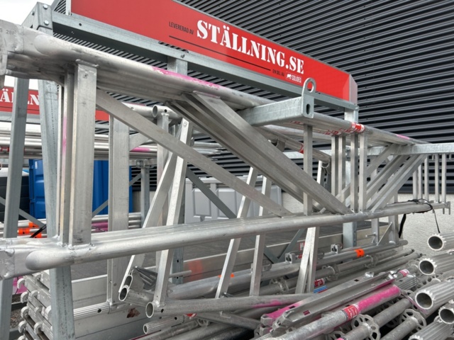 1286483-10 Ställningstrailer med Altrad villapaket 3 - Tysse 1300kg -2023