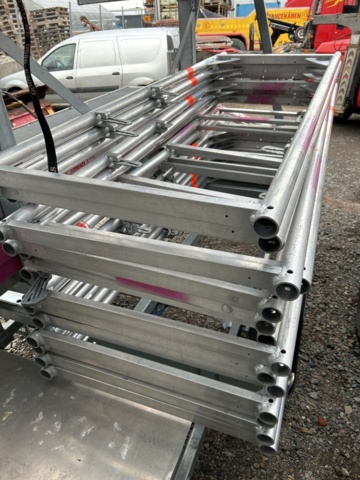 1286484-10 Ställningstrailer med Altrad villapaket 3 - Tysse 1300kg -2023