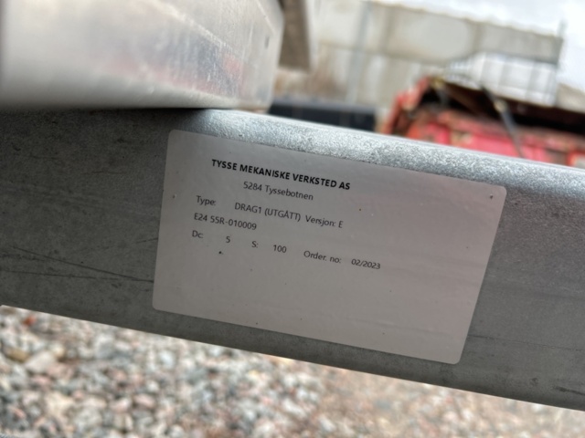 1286484-28 Ställningstrailer med Altrad villapaket 3 - Tysse 1300kg -2023