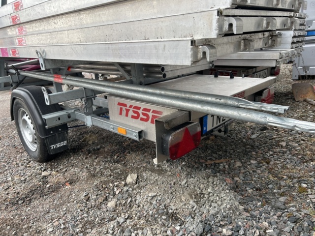 1286484-14 Ställningstrailer med Altrad villapaket 3 - Tysse 1300kg -2023